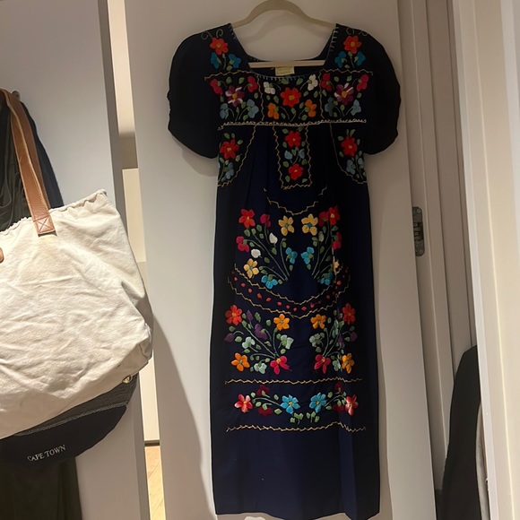 Authentic mexican cotton embroidered dtesd - Picture 2 of 5